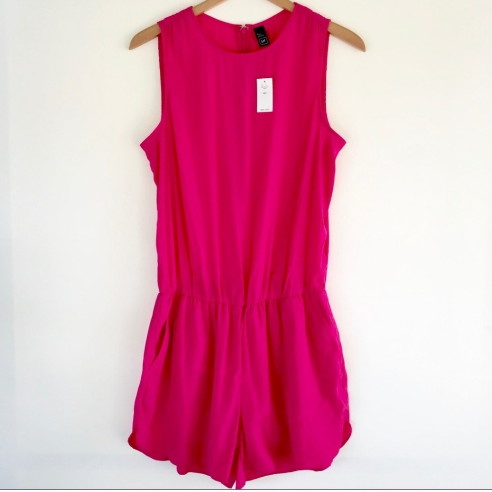 Gap Medium Tall Pink Romper